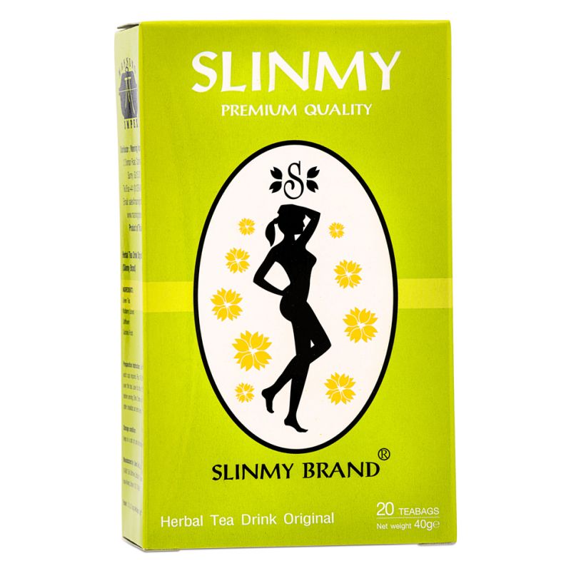 Click Here To Enlarge This Photo Of Slinmy Brand Herbal Tea Drink Original 減肥茶包