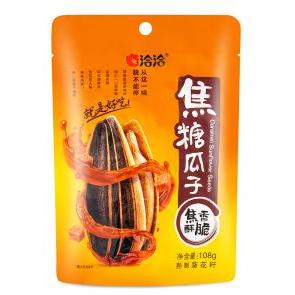 Cha Cha Caramel Sunflower Seeds 洽洽 焦糖瓜子