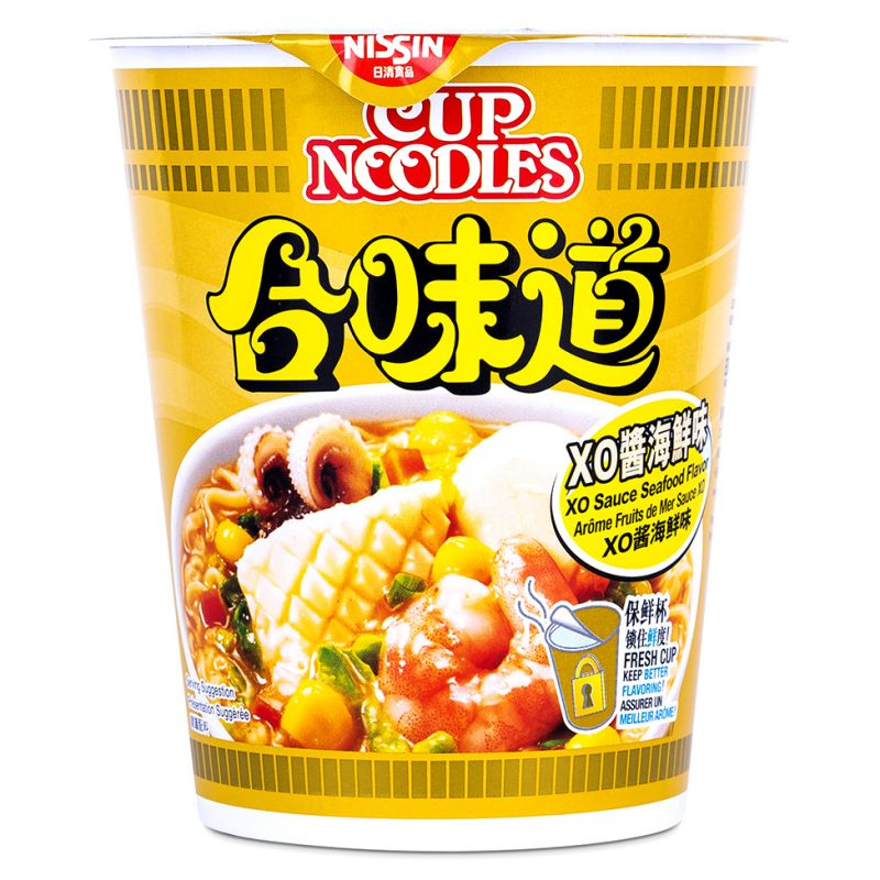 Click Here To Enlarge This Photo Of Nissin XO Sauce Seafood Flavour Cup Noodle 合味道 XO醬海鮮杯面