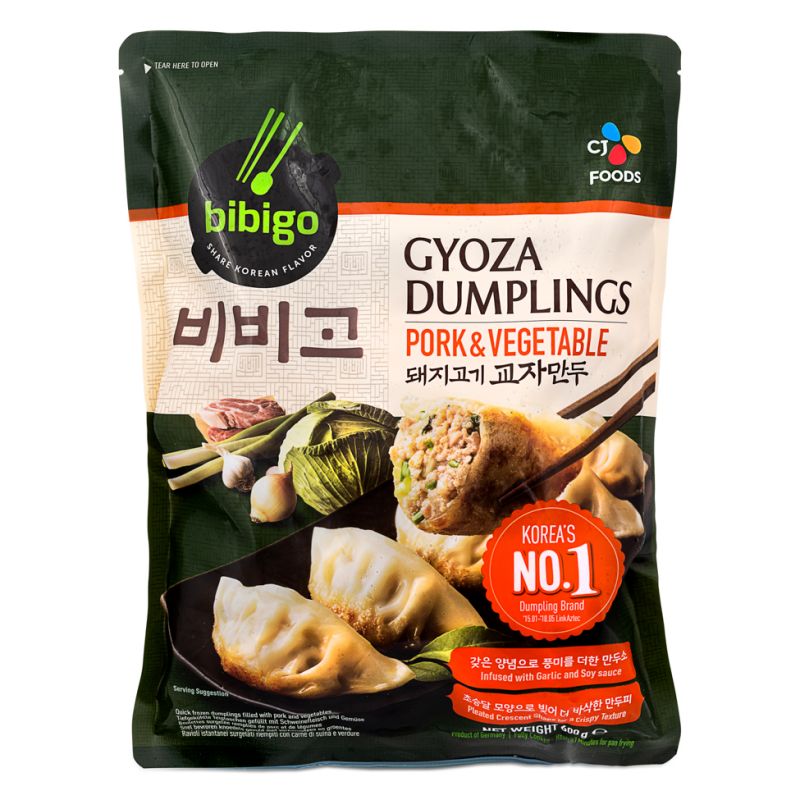 Click Here To Enlarge This Photo Of CJ Bibigo Mandu Dumpling &lpar;Pork & Vegetable&rpar; 돼지고기 교자만두