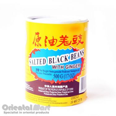 Click Here To Enlarge This Photo Of Golden Lily Salted Black Beans With Ginger 金百合 精選姜豉