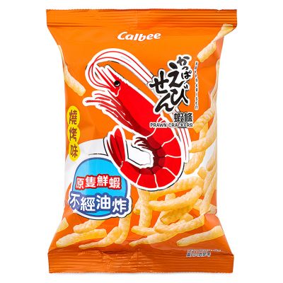 Calbee Prawn Cracker &lpar;BBQ Flavour&rpar; 卡樂B 燒烤味蝦條