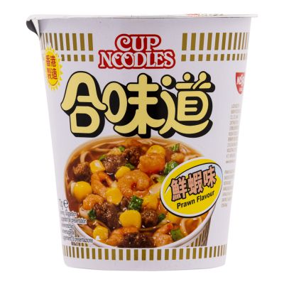 Nissin Prawn Flavour Cup Noodle 合味道 鮮蝦味杯面