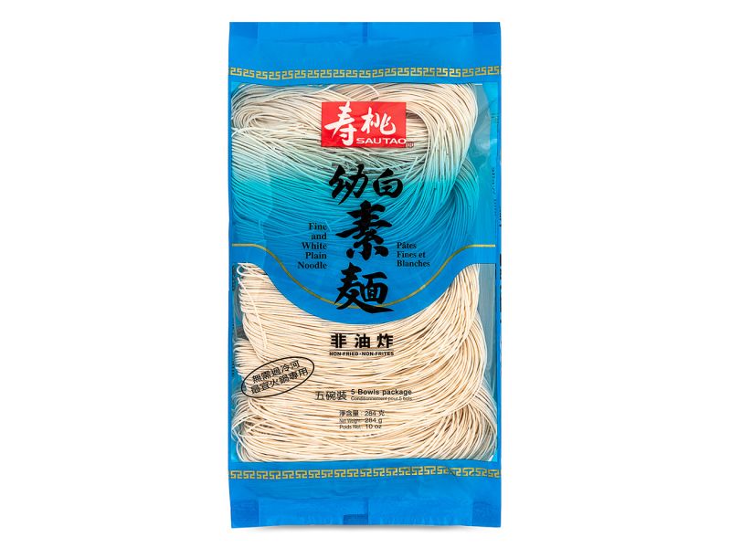 Click Here To Enlarge This Photo Of Sau Tao Fine & White Plain Noodle 壽桃 幼白素麵