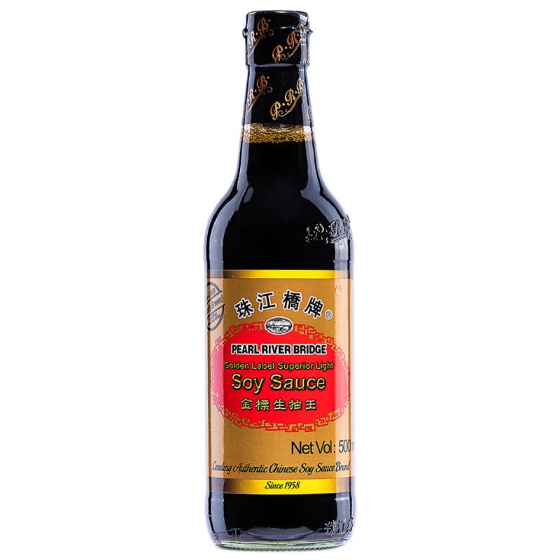 Click Here To Enlarge This Photo Of Pearl River Bridge Golden Label Superior Light Soy Sauce 珠江橋牌 金標生抽王