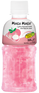 Mogu Mogu Lychee Flavored Drink With Nata De Coco