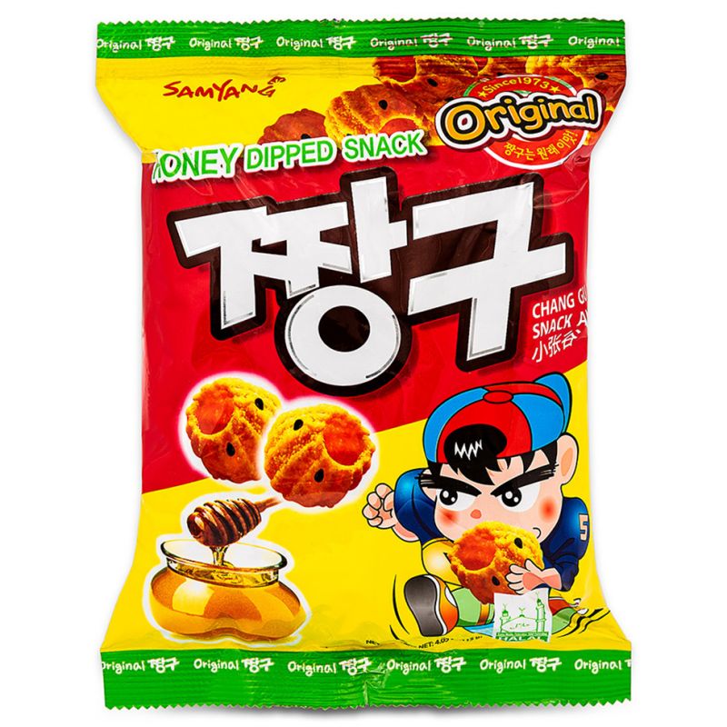 Click Here To Enlarge This Photo Of Samyang Honey Dipped Snack &lpar;Original&rpar; 짱구