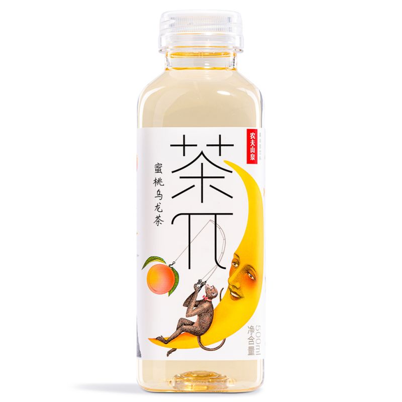 Click Here To Enlarge This Photo Of Nongfu Spring Oolong Tea Peach Flavour Drink 農夫山泉 茶&pi;蜜桃烏龍茶