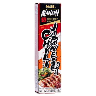 S&B Prepared Japanese Style Nanami Chili Paste in Tube
