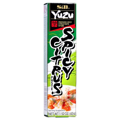 S&B Prepared Yuzu Spicy Citrus Paste in Tube