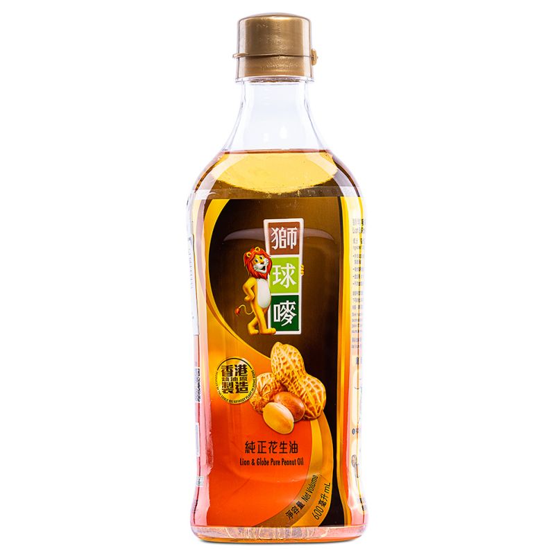 Click Here To Enlarge This Photo Of Lion & Globe Pure Peanut Oil 獅球嘜 純正花生油