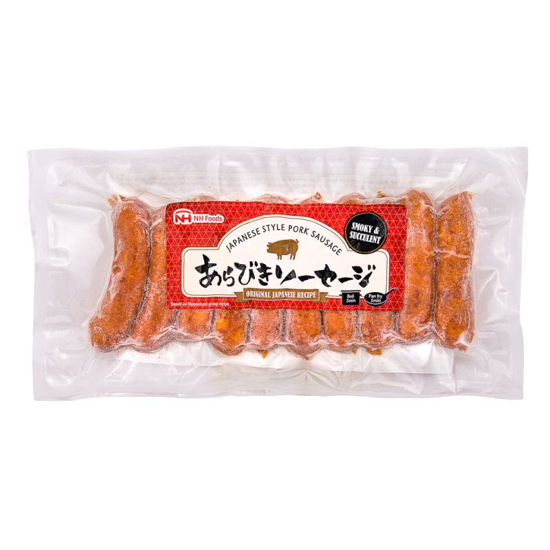 Click Here To Enlarge This Photo Of NH Foods Japanese Style Pork Sausage Smoky & Succulent
