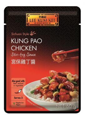 Click Here To Enlarge This Photo Of Lee Kum Kee Sichuan Style Kung Pao Chicken Stir-fry Sauce 李錦記 宮保鷄丁醬