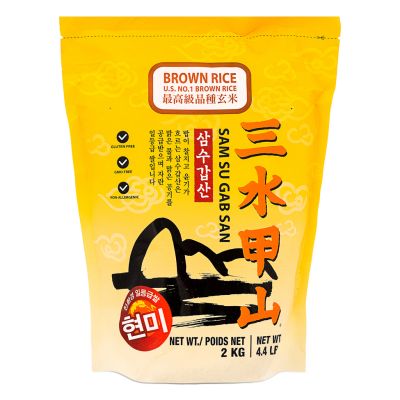 Sam Su Gab San Brown Rice 三水甲山 玄米