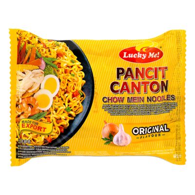 Lucky Me Pancit Canton Chow Mein Noodles &lpar;Original Flavour&rpar;