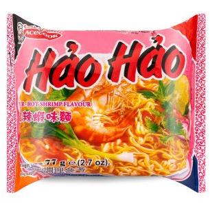 Acecook Hao Hao Instant Noodles Sour Hot Prawn Flavour 越南酸辣蝦味麵