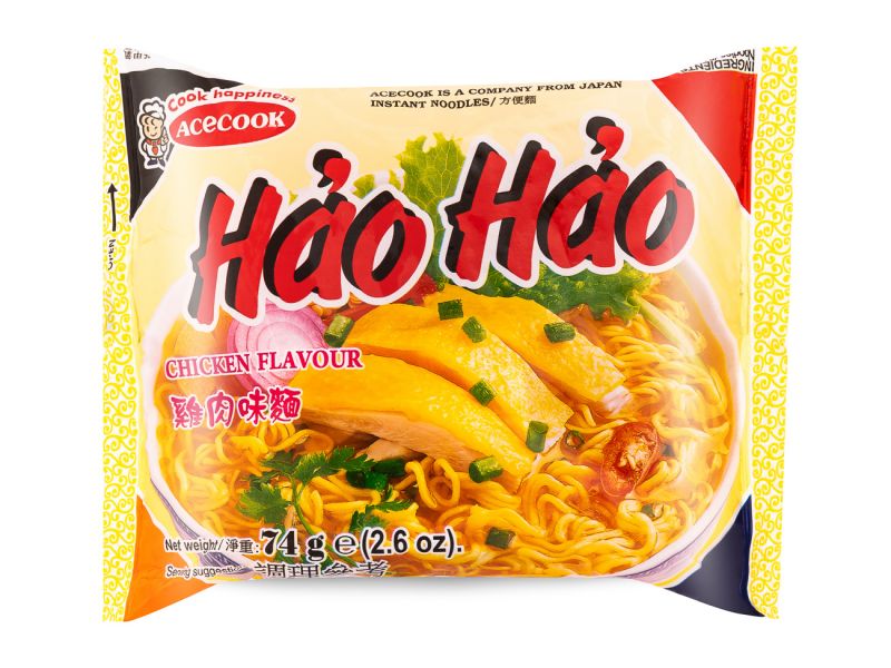Click Here To Enlarge This Photo Of Acecook Hao Hao Instant Noodles Chicken Flavour 越南鷄肉味麵