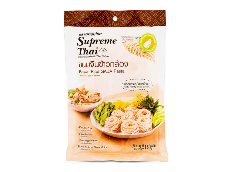 Click Here To Enlarge This Photo Of Supreme Thai Brown Rice GABA Pasta 泰式糙米粉條