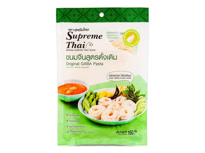 Click Here To Enlarge This Photo Of Supreme Thai Original Rice GABA Pasta 傳統泰式米粉條