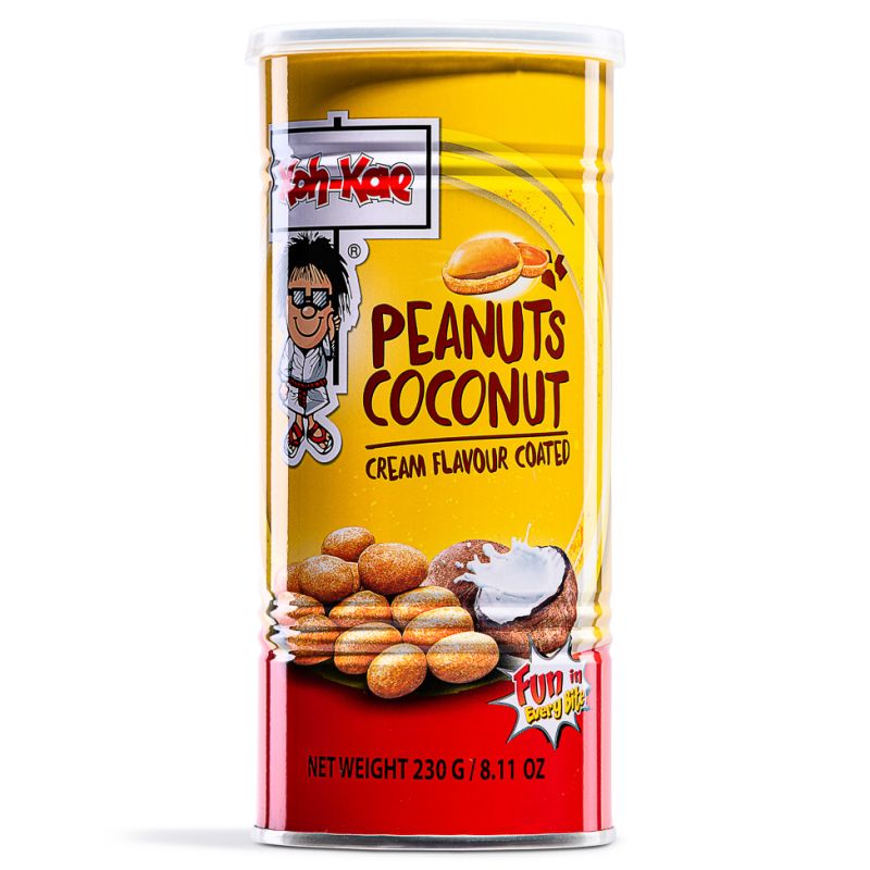 Click Here To Enlarge This Photo Of Koh-Kae Coconut Cream Flavour Coated Peanuts 大哥 椰漿味花生豆