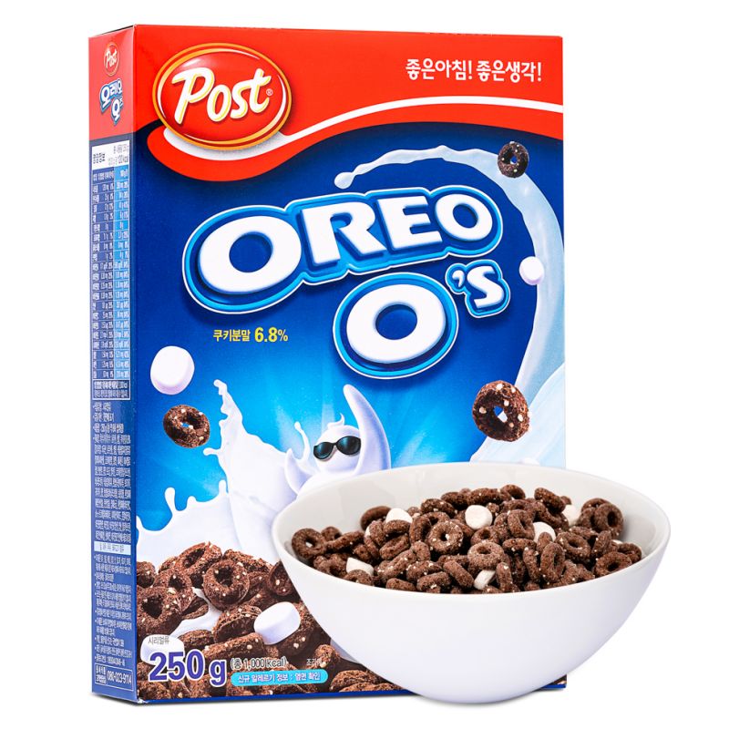 Click Here To Enlarge This Photo Of Post Oreo O's Choco Cereal with Marshmallow