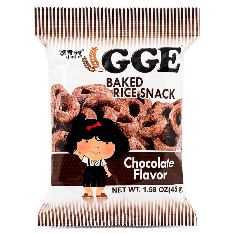 Click Here To Enlarge This Photo Of GGE Baked Rice Snack &lpar;Chocolate Flavour&rpar;