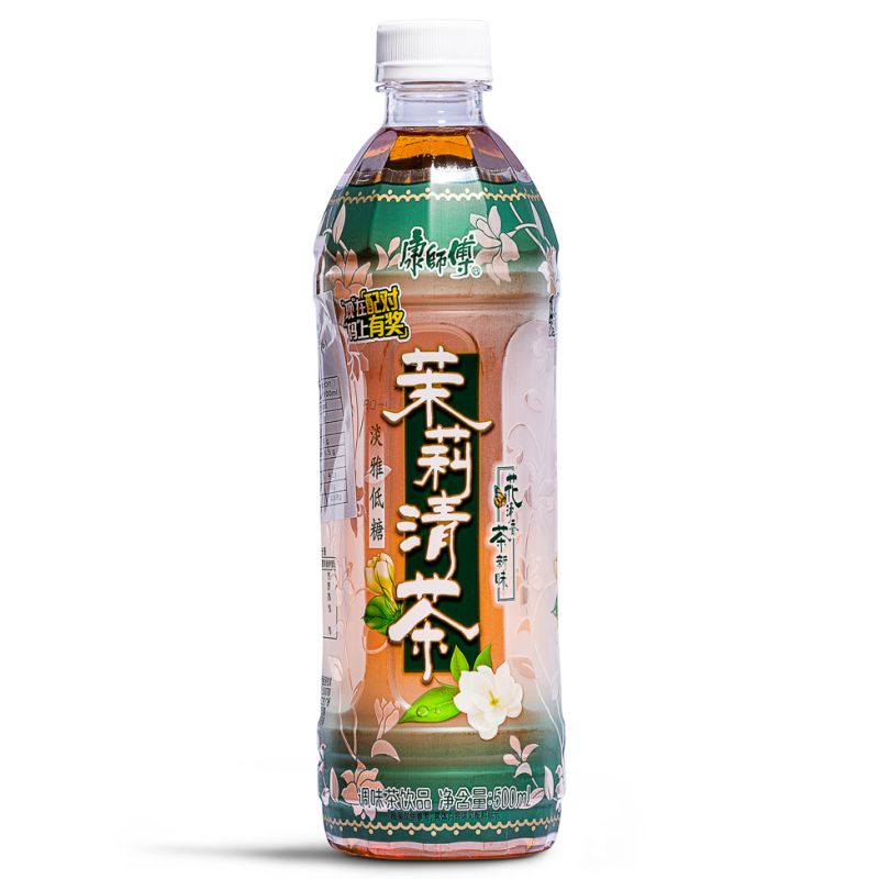 Click Here To Enlarge This Photo Of Master Kong Jasmine Tea &lpar;Low Sugar&rpar; 康師傅 茉莉清茶