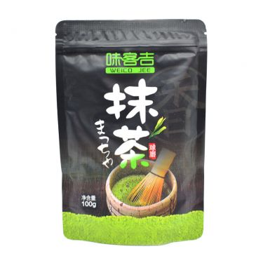 Click Here To Enlarge This Photo Of Weico Jee Matcha Green Tea Powder 味客吉 球磨抹茶粉