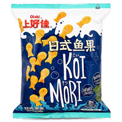 Oishi Koi Mori Seaweed Flavour 上好佳 日式魚果 &lpar;海苔味&rpar;