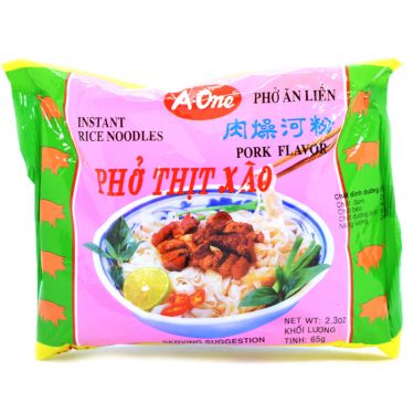 Click Here To Enlarge This Photo Of A-One Pork Flavour Pho Rice Noodles 肉燥河粉