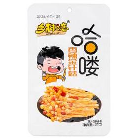 Country Love Enoki mushroom Snack &lpar;Spicy&rpar; 鄉村之戀 香辣金針菇