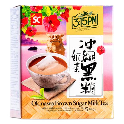 3&colon;15pm Okinawa Brown Sugar Milk Tea 3點1刻 沖繩黑糖奶茶