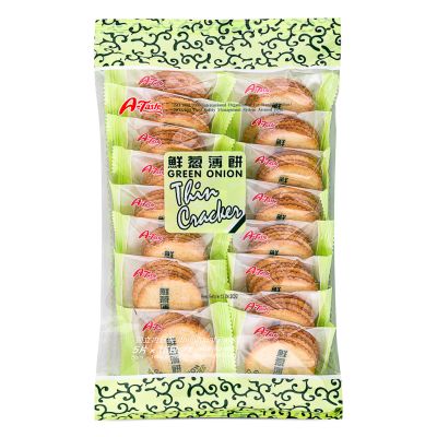 Silang Green Onion Thin Cracker 思朗 鮮蔥薄餅
