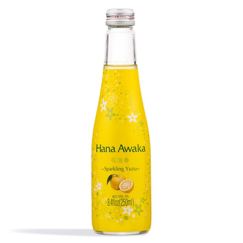 Click Here To Enlarge This Photo Of Ozeki Hana Awaka Sparkling Sake &lpar;Yuzu&rpar;