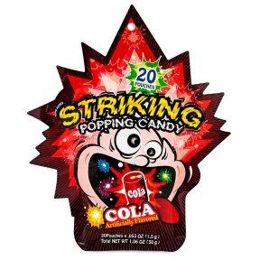 Striking Popping Candy &lpar;Cola&rpar; 索勁 可樂味爆炸糖