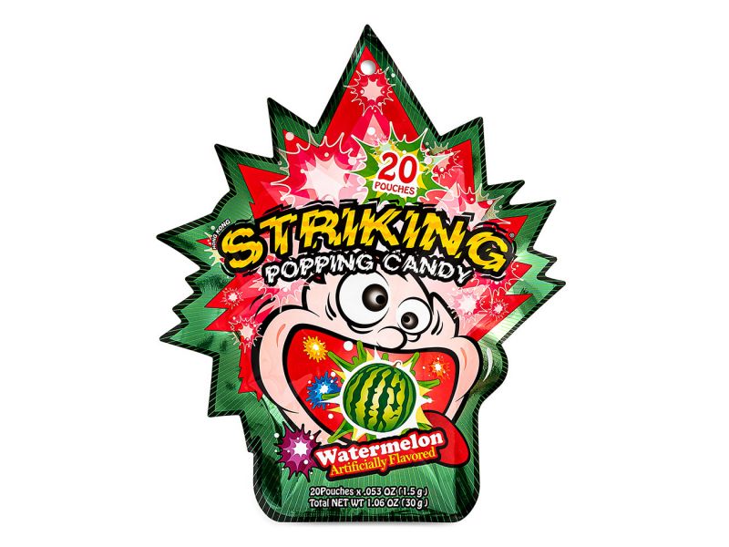 Click Here To Enlarge This Photo Of Striking Popping Candy &lpar;Watermelon&rpar; 索勁 西瓜味爆炸糖