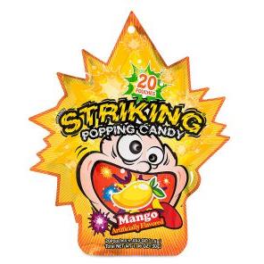 Striking Popping Candy &lpar;Mango&rpar; 索勁 芒果味爆炸糖