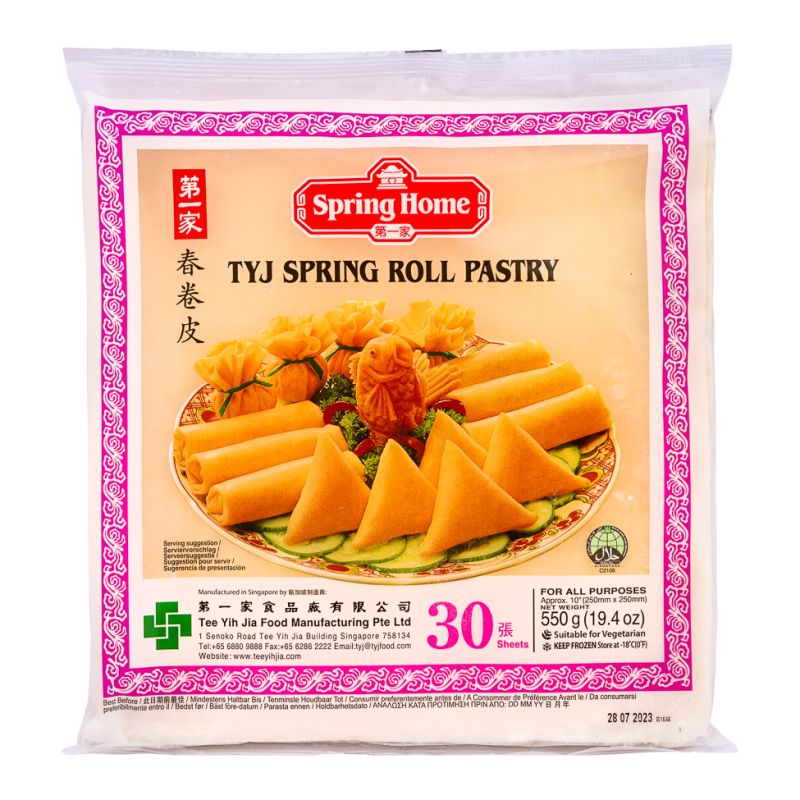 Click Here To Enlarge This Photo Of Spring Home Tyj Spring Roll Pastry &lpar;L - 30 Sheets&rpar; 第一家 春卷皮 &lpar;大 - 30張&rpar;