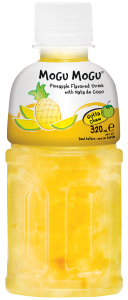 Mogu Mogu Pineapple Flavored Drink With Nata De Coco