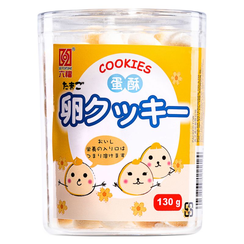 Click Here To Enlarge This Photo Of Six Fortune Egg Cookie 六福 蛋酥