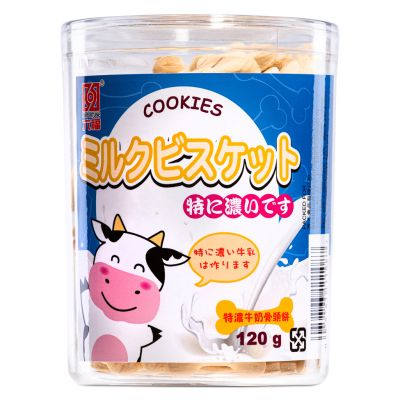 Six Fortune Milk Cookies 六福 特濃牛奶骨頭餅