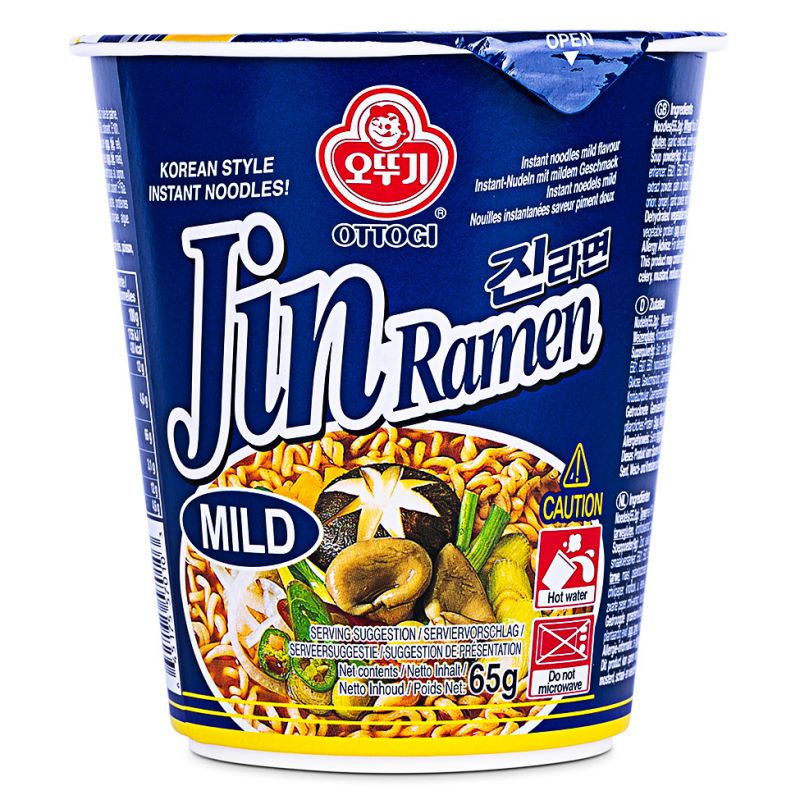 Click Here To Enlarge This Photo Of Ottogi Jin Ramen Cup &lpar;Mild&rpar;