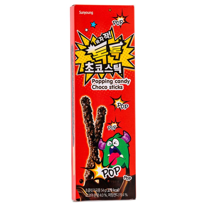 Click Here To Enlarge This Photo Of Sunyoung Popping Candy Choco Sticks 톡톡 초코스턱