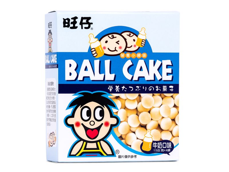Click Here To Enlarge This Photo Of Want Want Ball Cake &lpar;Milk&rpar; 旺仔 小饅頭 &lpar;牛奶口味&rpar;