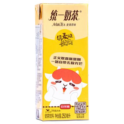 Unif Milk Tea Drink &lpar;Barley Flavour&rpar; 统一 奶茶 &lpar;麥香原味&rpar;