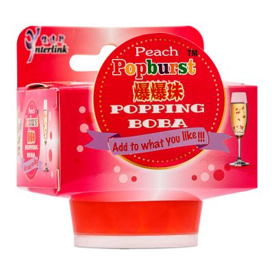 Popburst Popping Boba &lpar;Peach Flavour&rpar; 爆爆珠 &lpar;水蜜桃味&rpar;