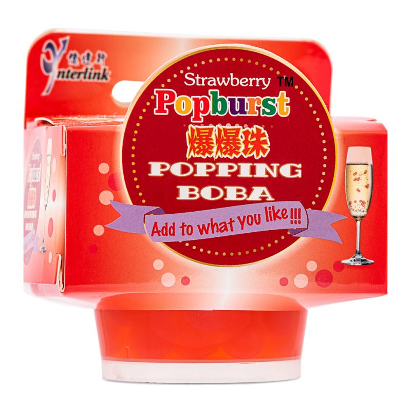 Click Here To Enlarge This Photo Of Popburst Popping Boba &lpar;Strawberry Flavour&rpar; 爆爆珠 &lpar;草莓味&rpar;