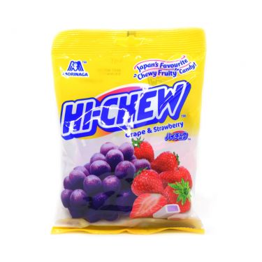 Click Here To Enlarge This Photo Of Morinaga Hi-Chew &lpar;Grape & Strawberry Flavour&rpar;