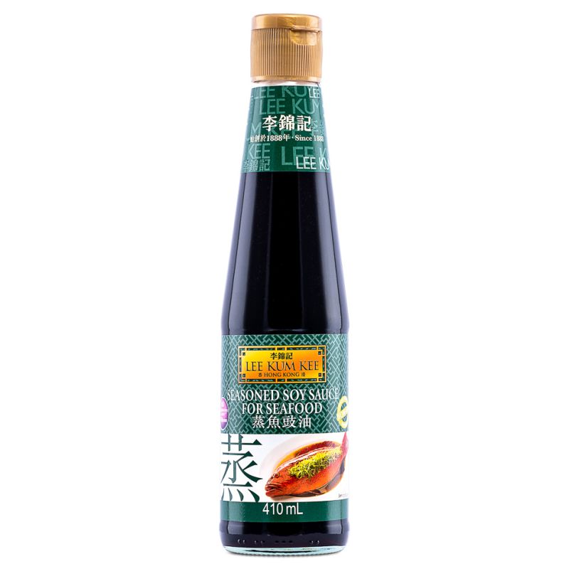 Click Here To Enlarge This Photo Of Lee Kum Kee Seasoned Soy Sauce for Seafood 李錦記 蒸魚豉油