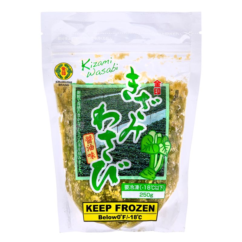 Click Here To Enlarge This Photo Of Kinjirushi Kizami Wasabi 金印 きざみわさび &lpar;醬油味&rpar;